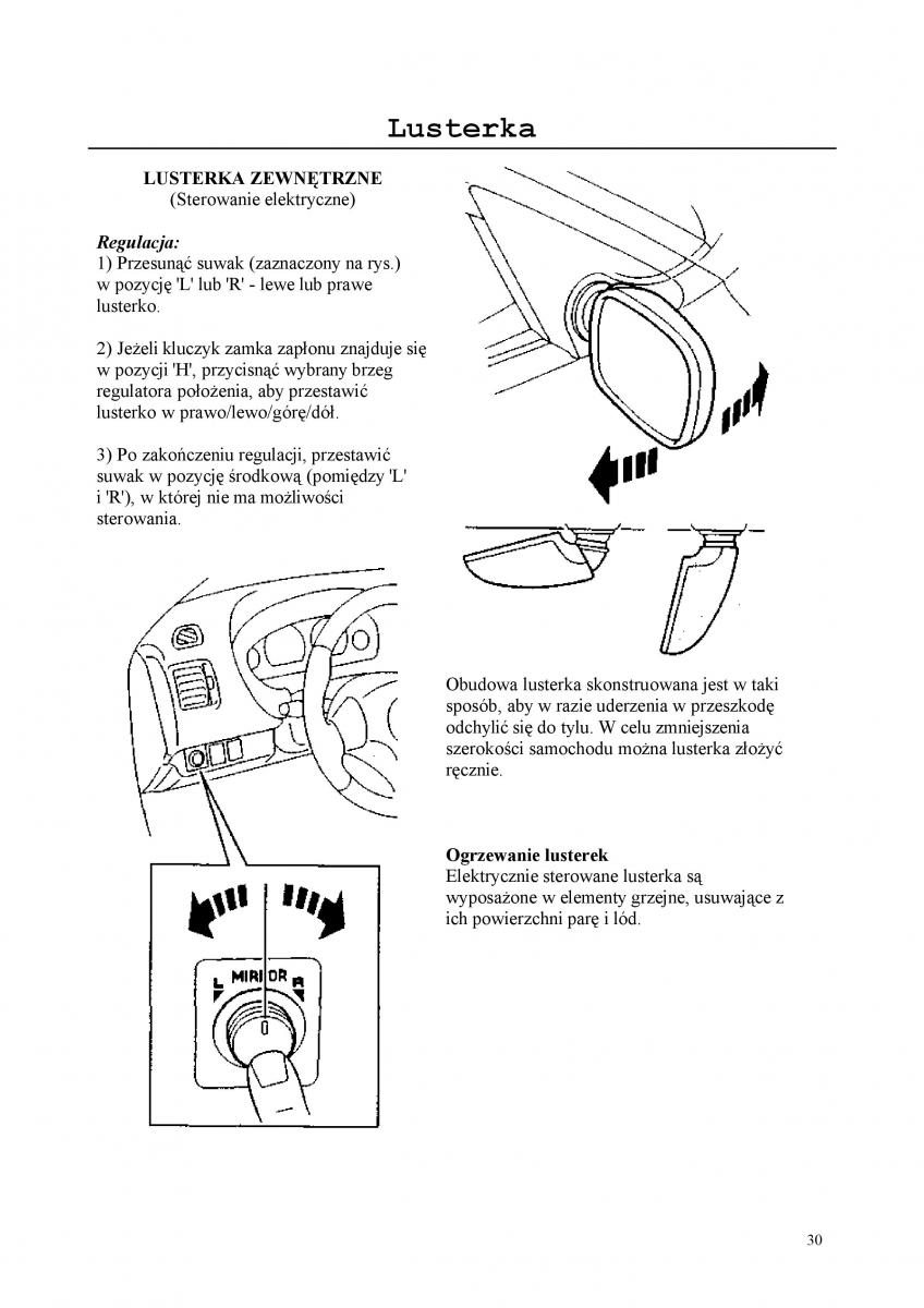 manual  Rover 200 III 3 instrukcja / page 30