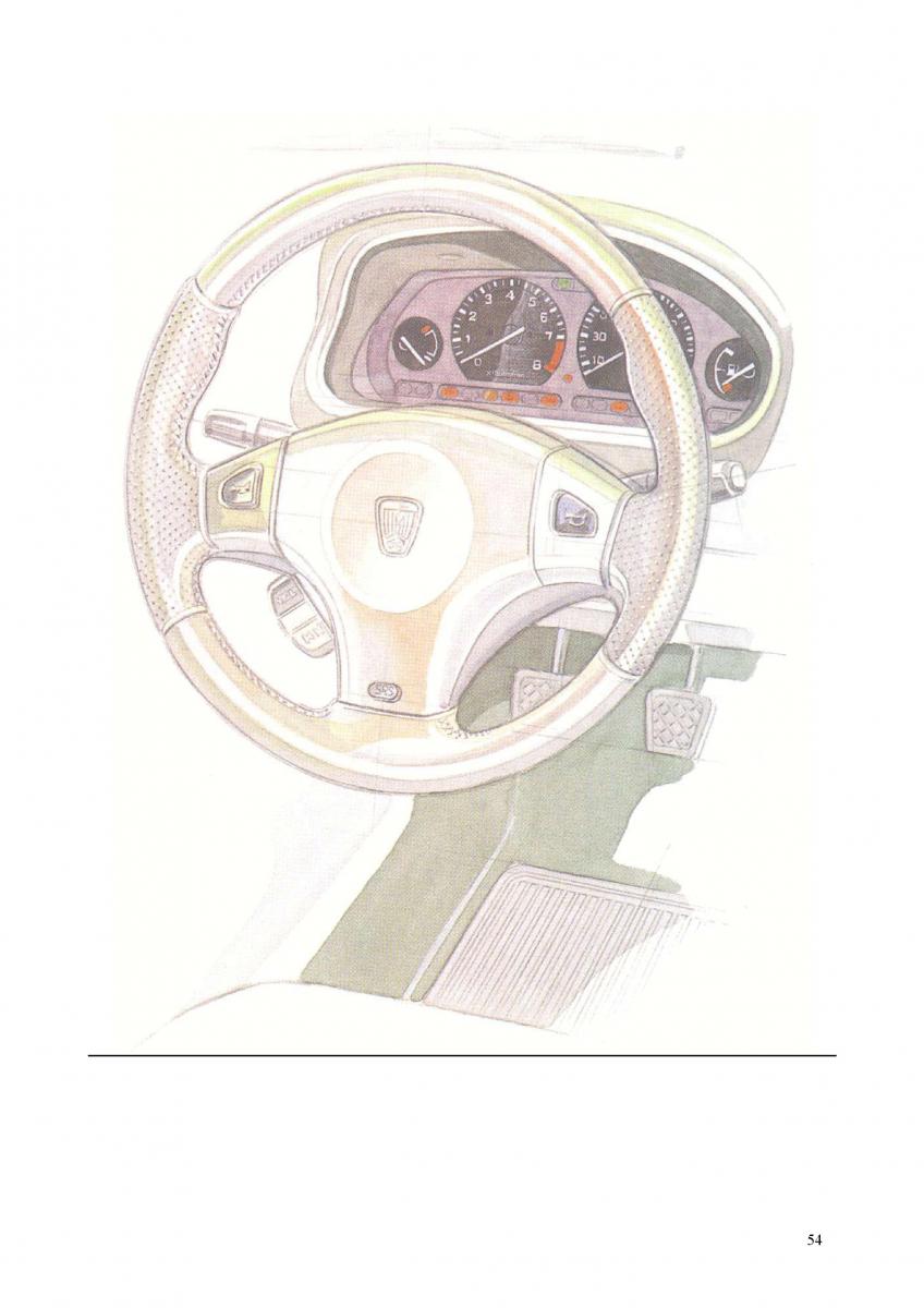 Rover 200 III 3 instrukcja obslugi / page 54