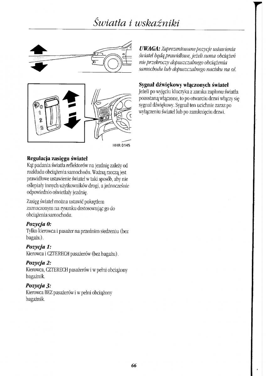 Rover 400 II 2 instrukcja obslugi / page 73