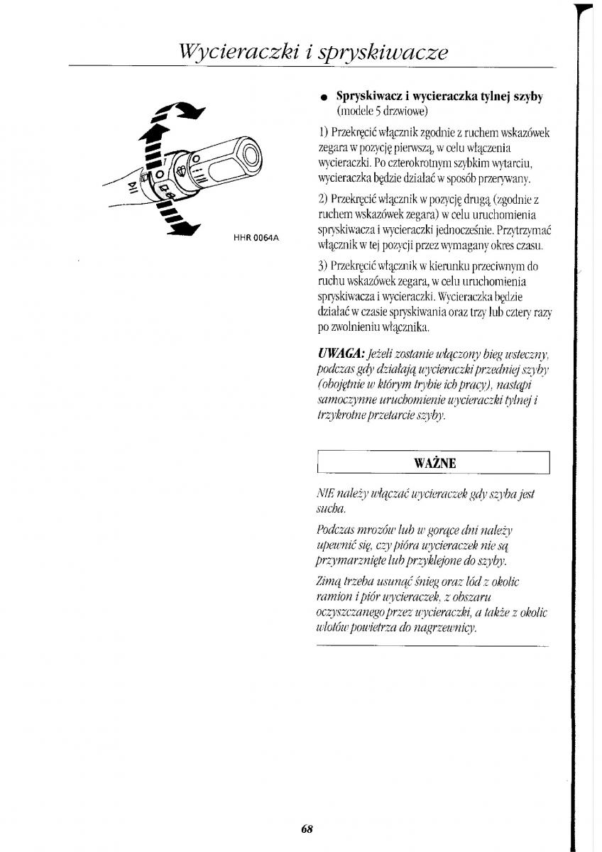 Rover 400 II 2 instrukcja obslugi / page 75