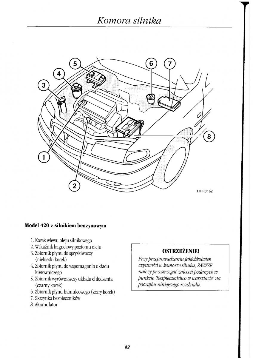 Rover 400 II 2 instrukcja obslugi / page 90