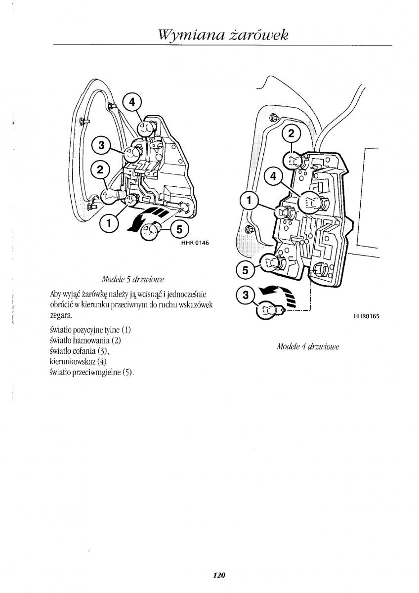 Rover 400 II 2 instrukcja obslugi / page 131