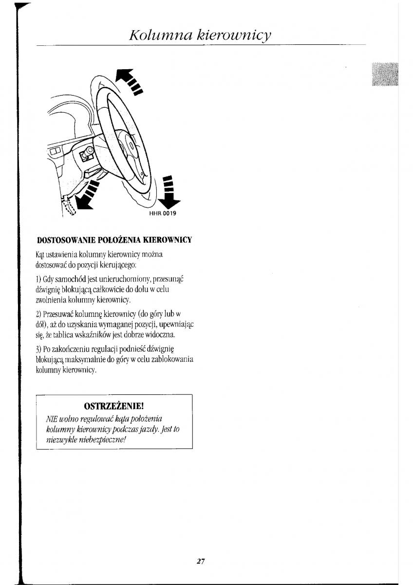 Rover 400 II 2 instrukcja obslugi / page 32