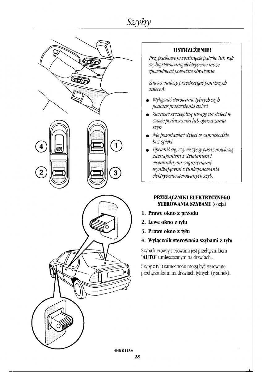 Rover 400 II 2 instrukcja obslugi / page 33