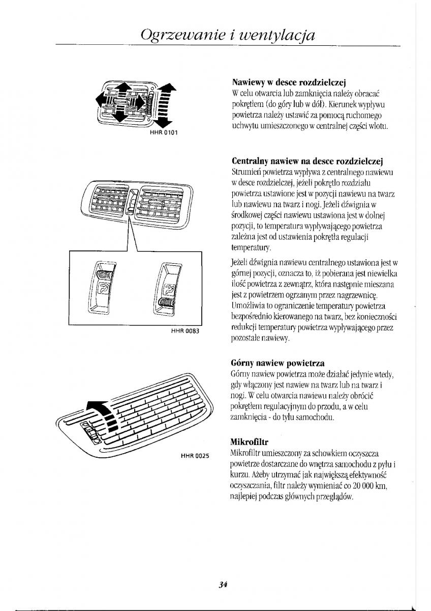 Rover 400 II 2 instrukcja obslugi / page 39