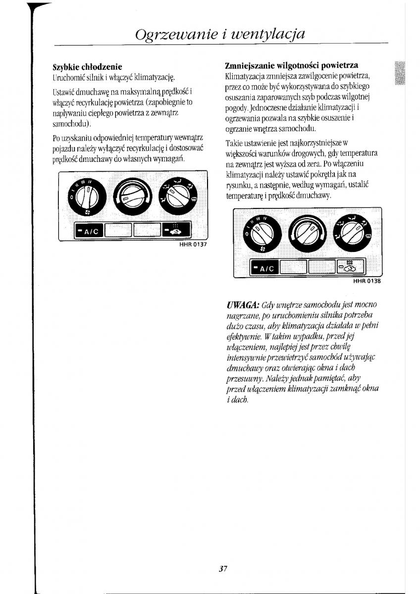 Rover 400 II 2 instrukcja obslugi / page 42