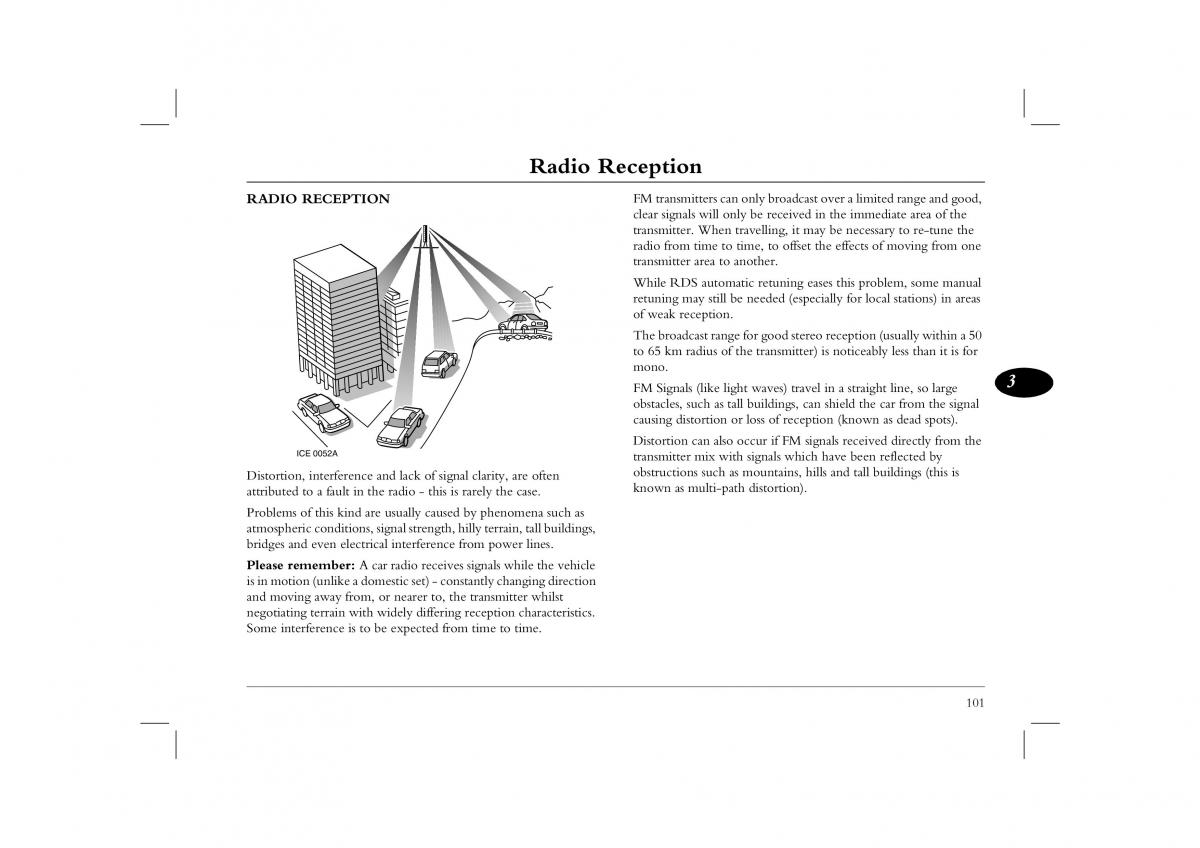 manual  Rover 45 owners manual / page 101