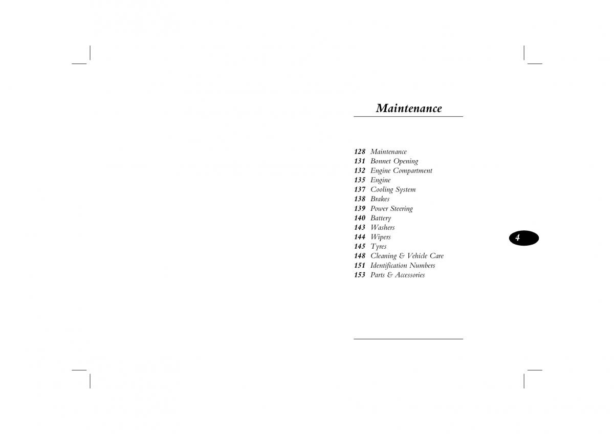 manual  Rover 45 owners manual / page 127