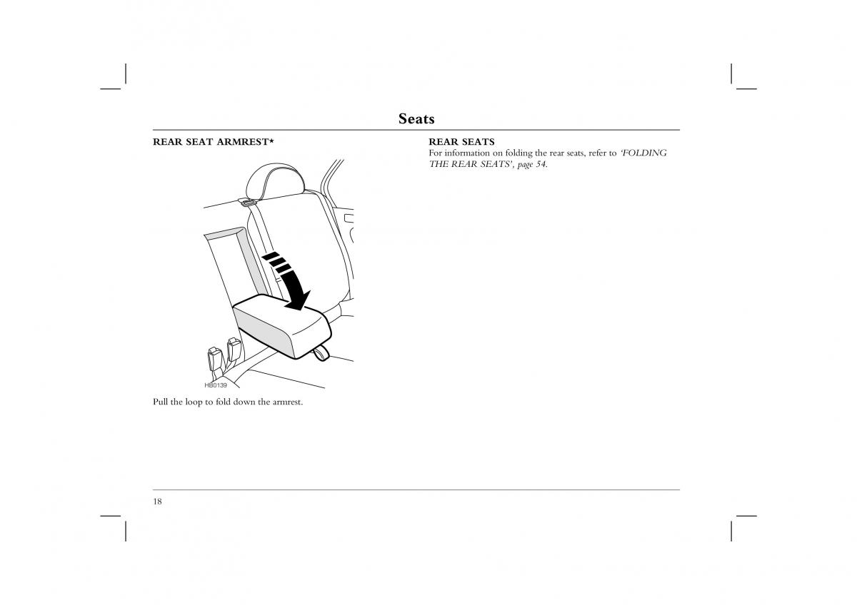 manual  Rover 45 owners manual / page 18