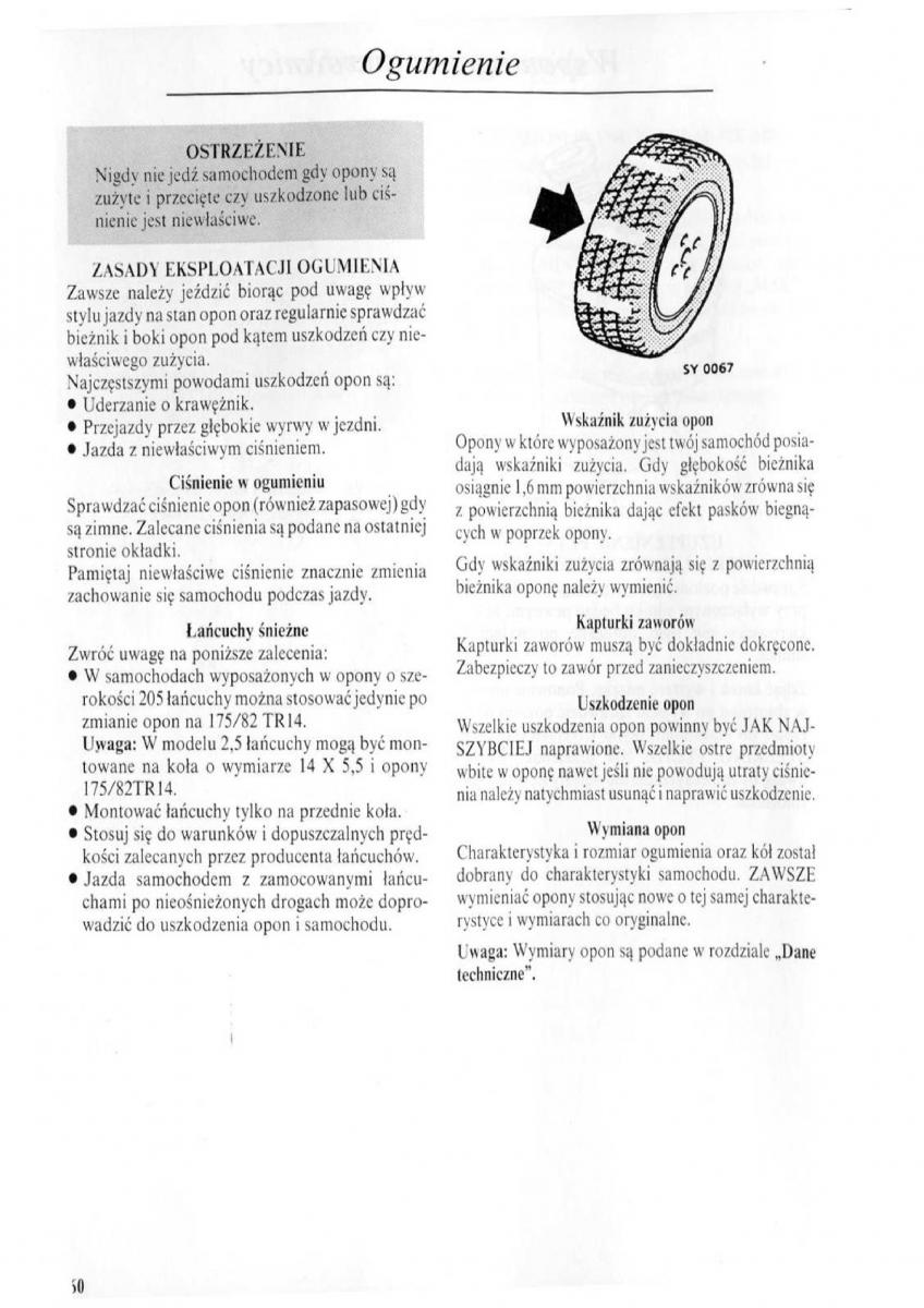 Rover 600 instrukcja obslugi / page 61