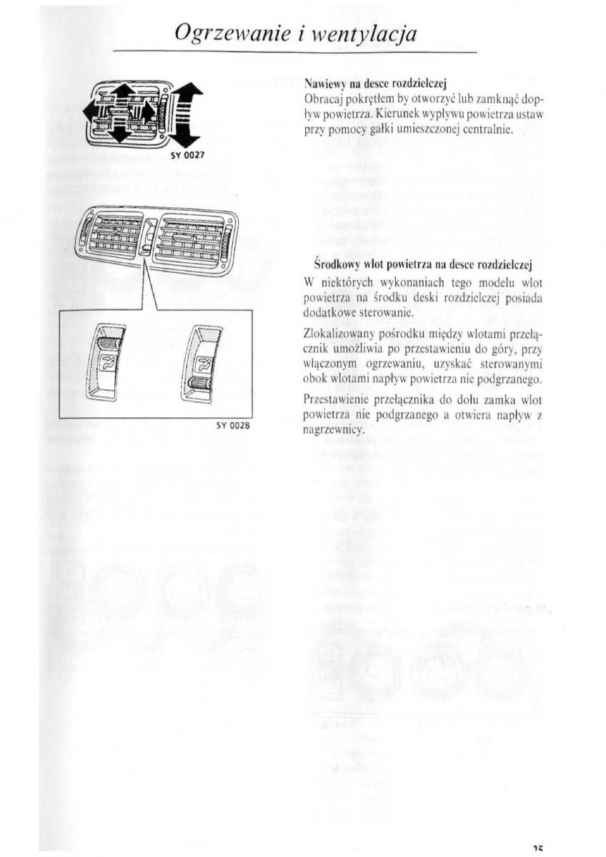 Rover 600 instrukcja obslugi / page 26