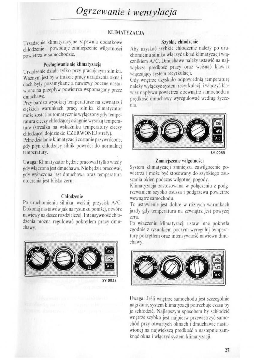 Rover 600 instrukcja obslugi / page 28