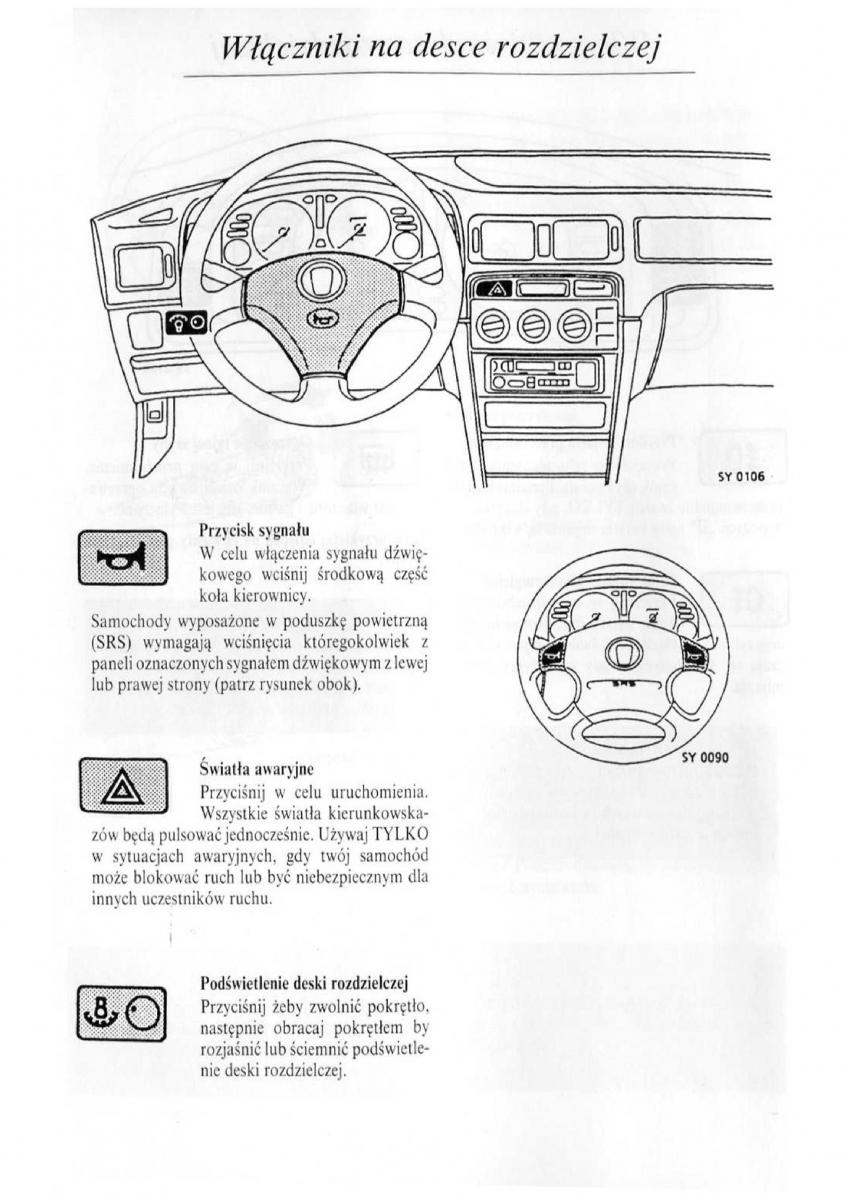 Rover 600 instrukcja obslugi / page 49