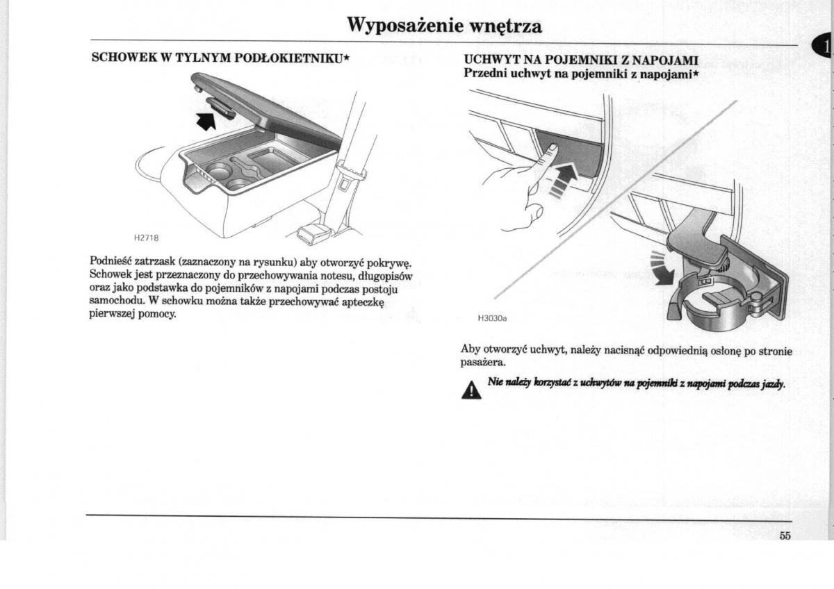 Rover 75 instrukcja obslugi / page 55