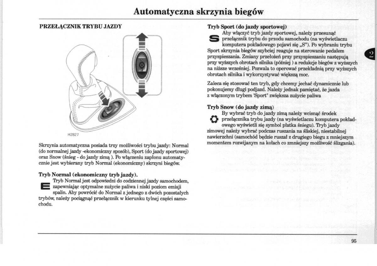 Rover 75 instrukcja obslugi / page 95