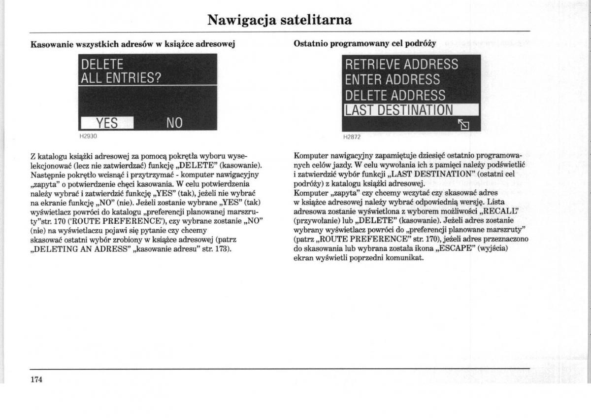 Rover 75 instrukcja obslugi / page 174