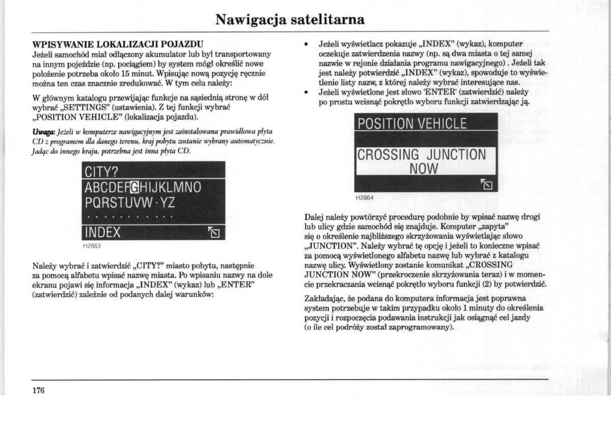 Rover 75 instrukcja obslugi / page 176