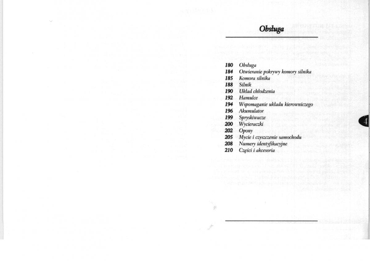 Rover 75 instrukcja obslugi / page 179