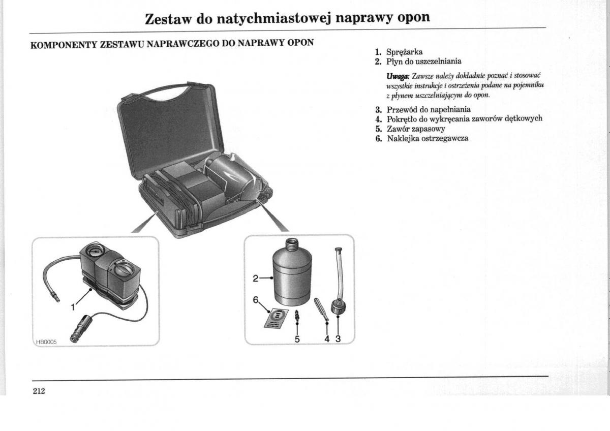 Rover 75 instrukcja obslugi / page 212