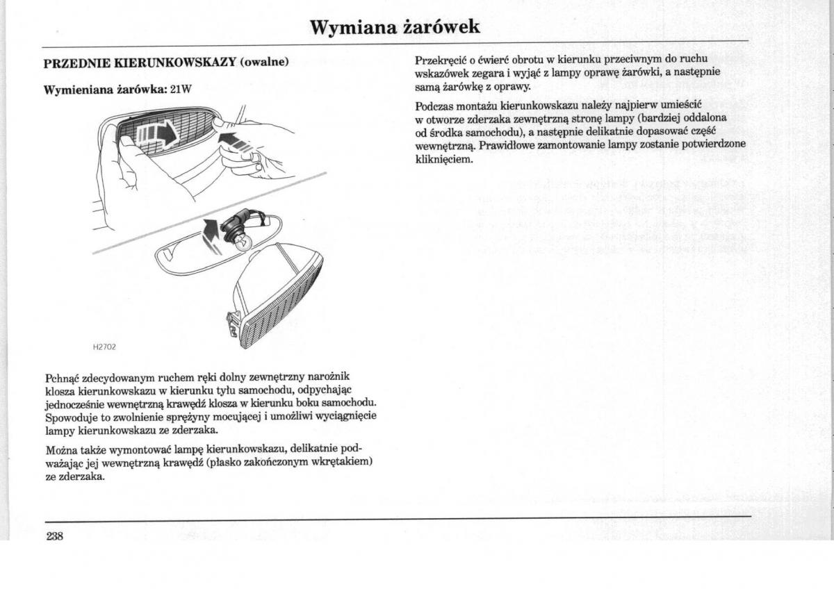 Rover 75 instrukcja obslugi / page 238