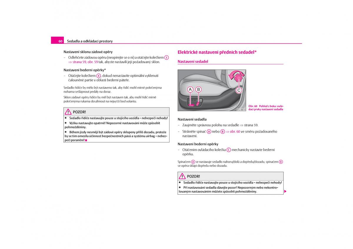 Skoda Octavia I 1 navod k obsludze / page 61