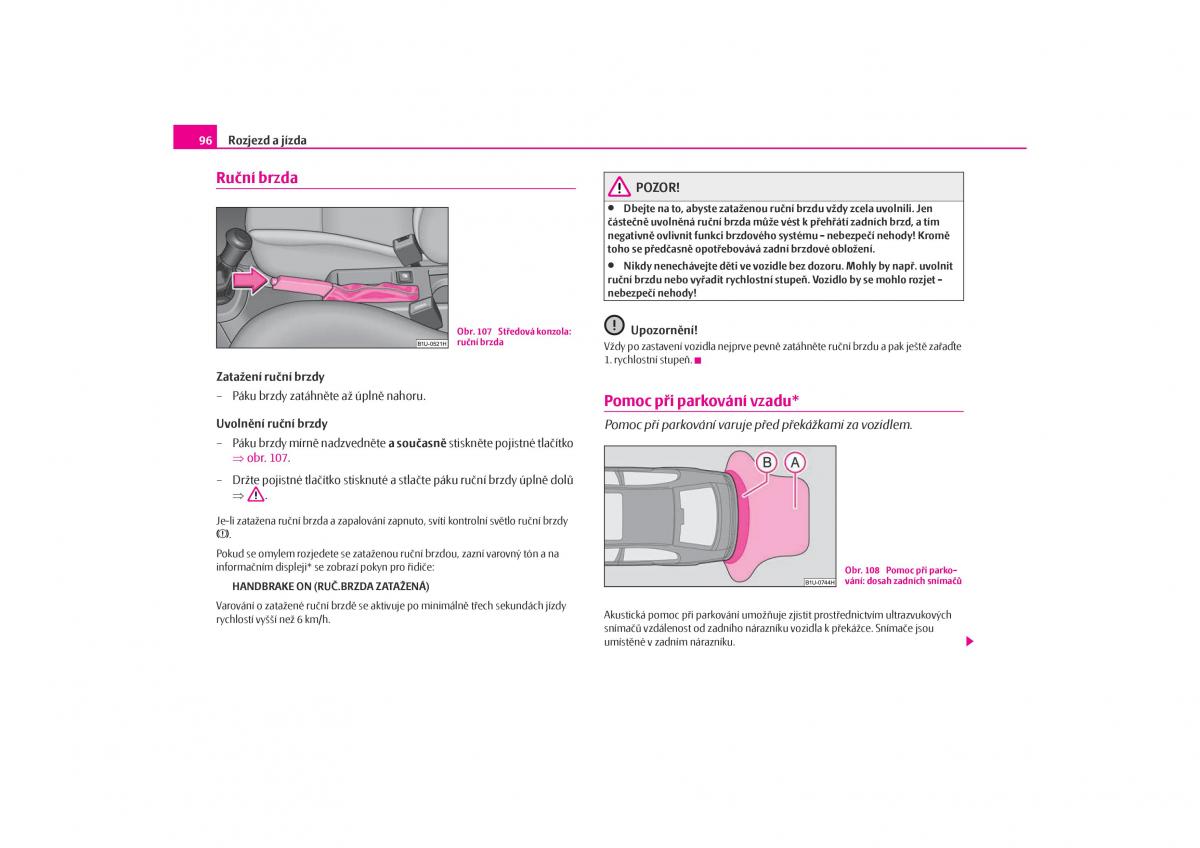 Skoda Octavia I 1 navod k obsludze / page 97