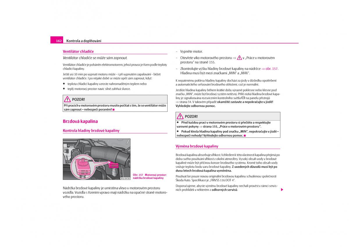 Skoda Octavia I 1 navod k obsludze / page 163