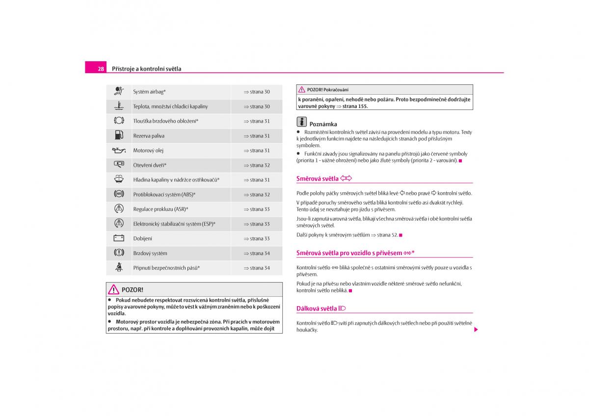 Skoda Octavia I 1 navod k obsludze / page 29