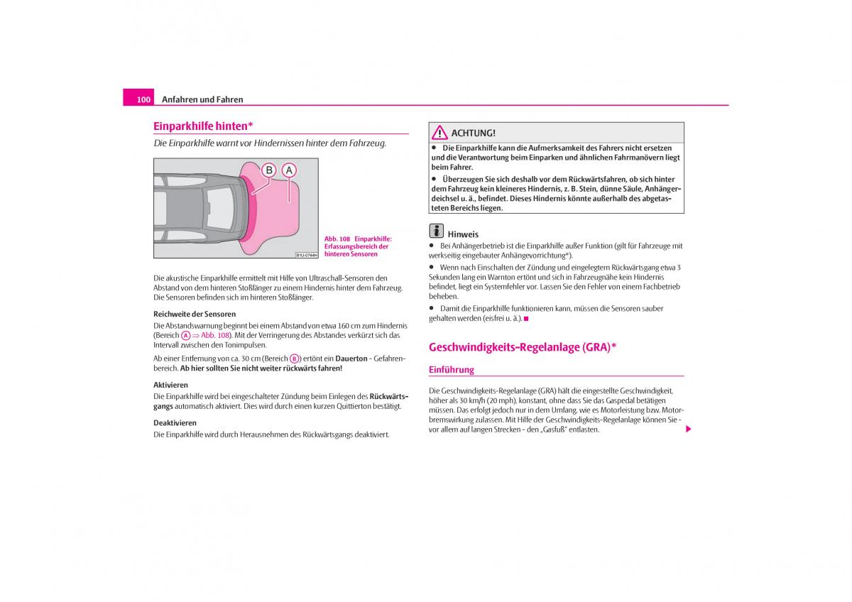 Skoda Octavia I 1 Handbuch / page 101