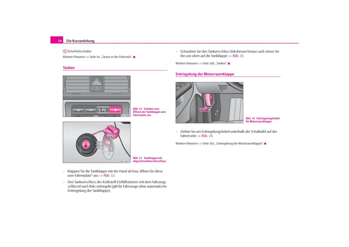 Skoda Octavia I 1 Handbuch / page 15