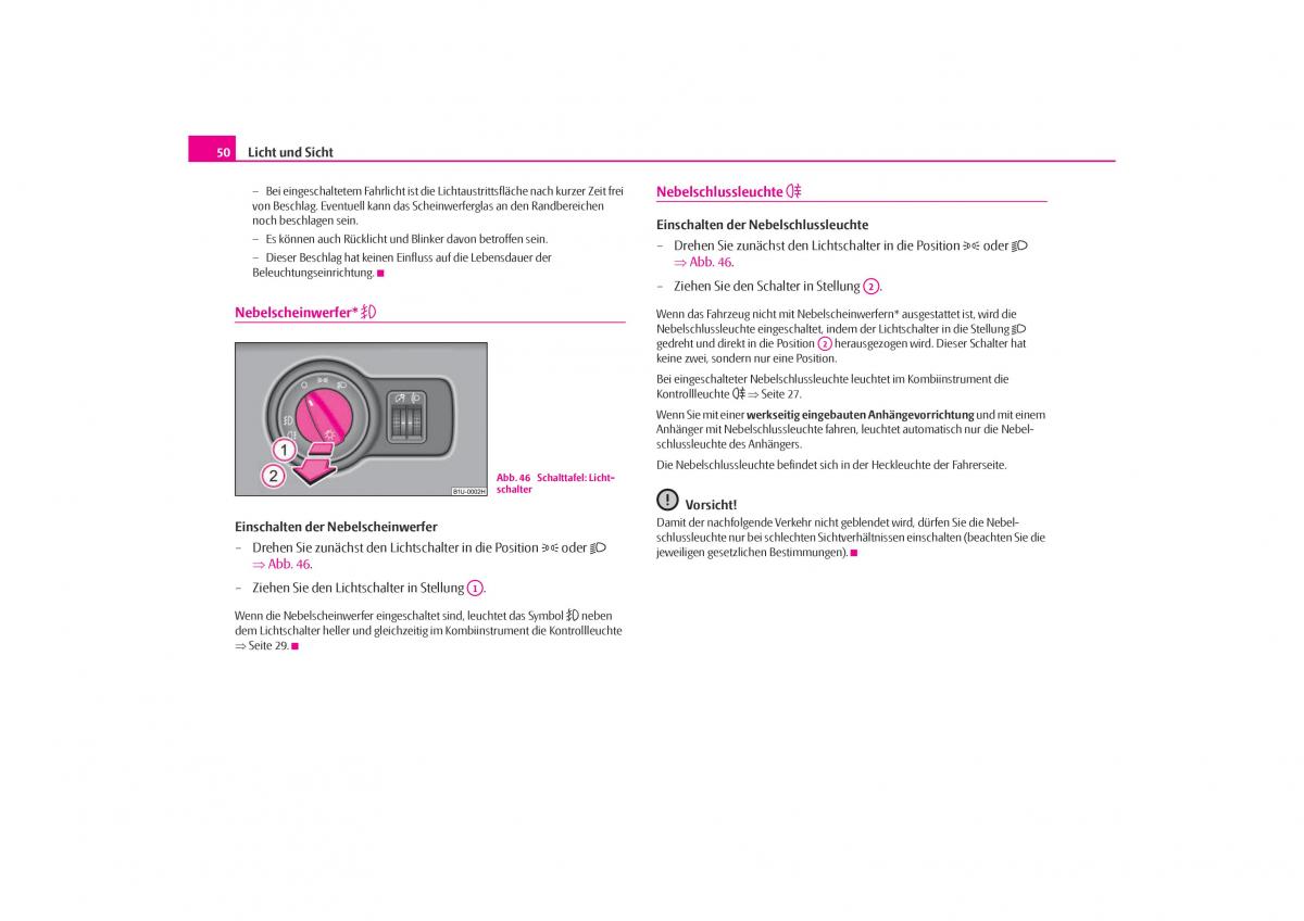 Skoda Octavia I 1 Handbuch / page 51