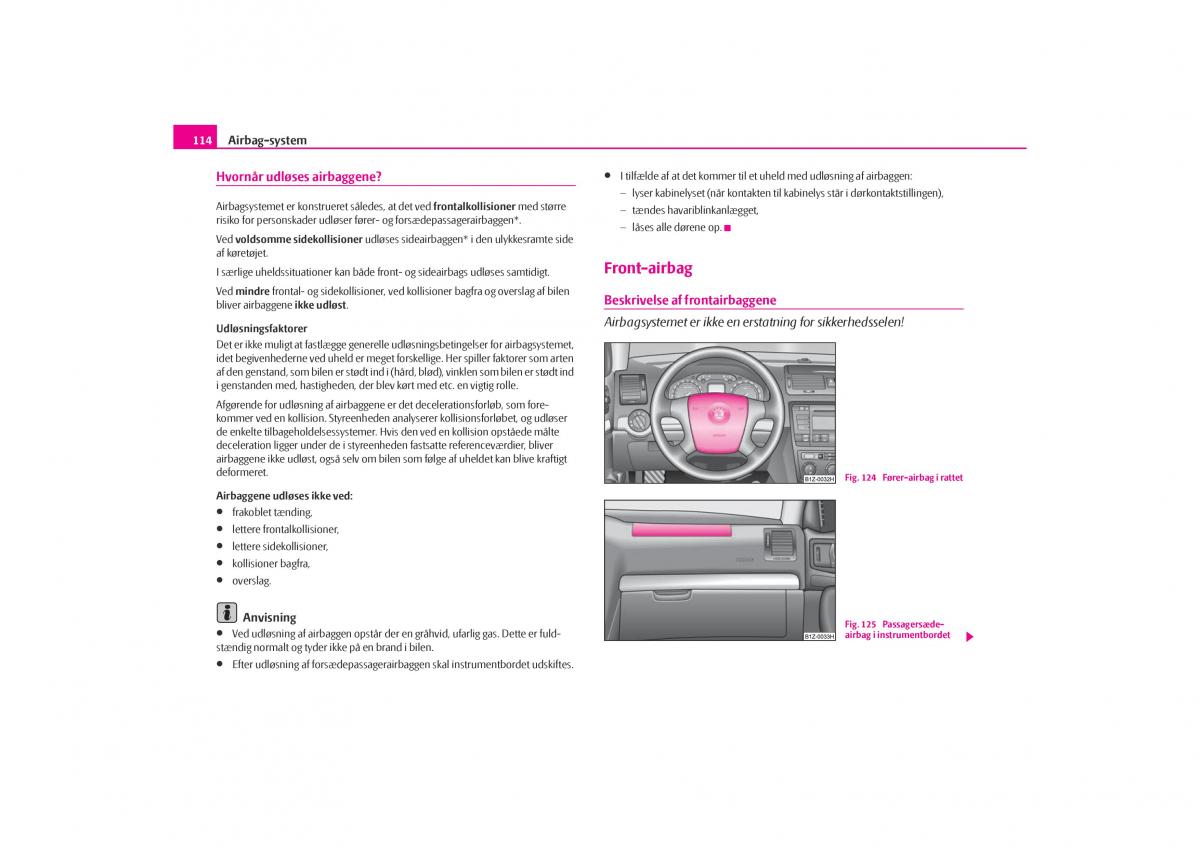 Skoda Octavia I 1 Bilens instruktionsbog / page 115