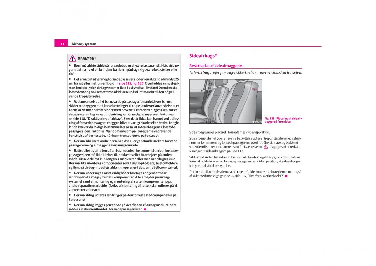 Skoda Octavia I 1 Bilens instruktionsbog / page 117