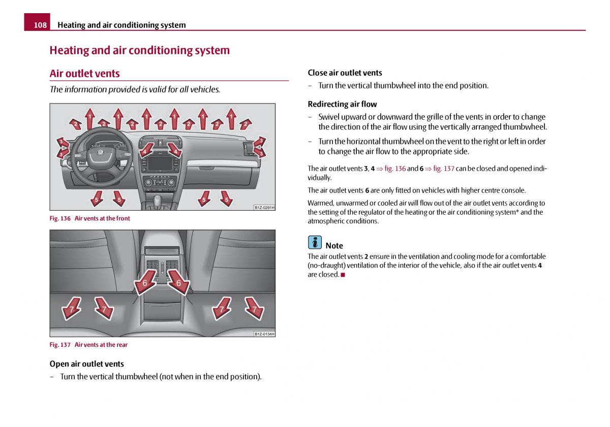 Skoda Octavia I 1 owners manual / page 109