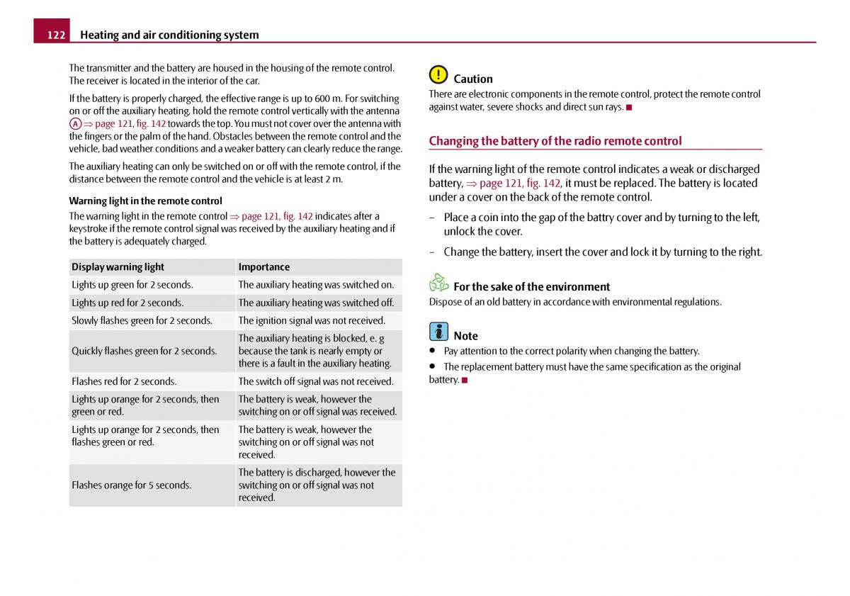 Skoda Octavia I 1 owners manual / page 123