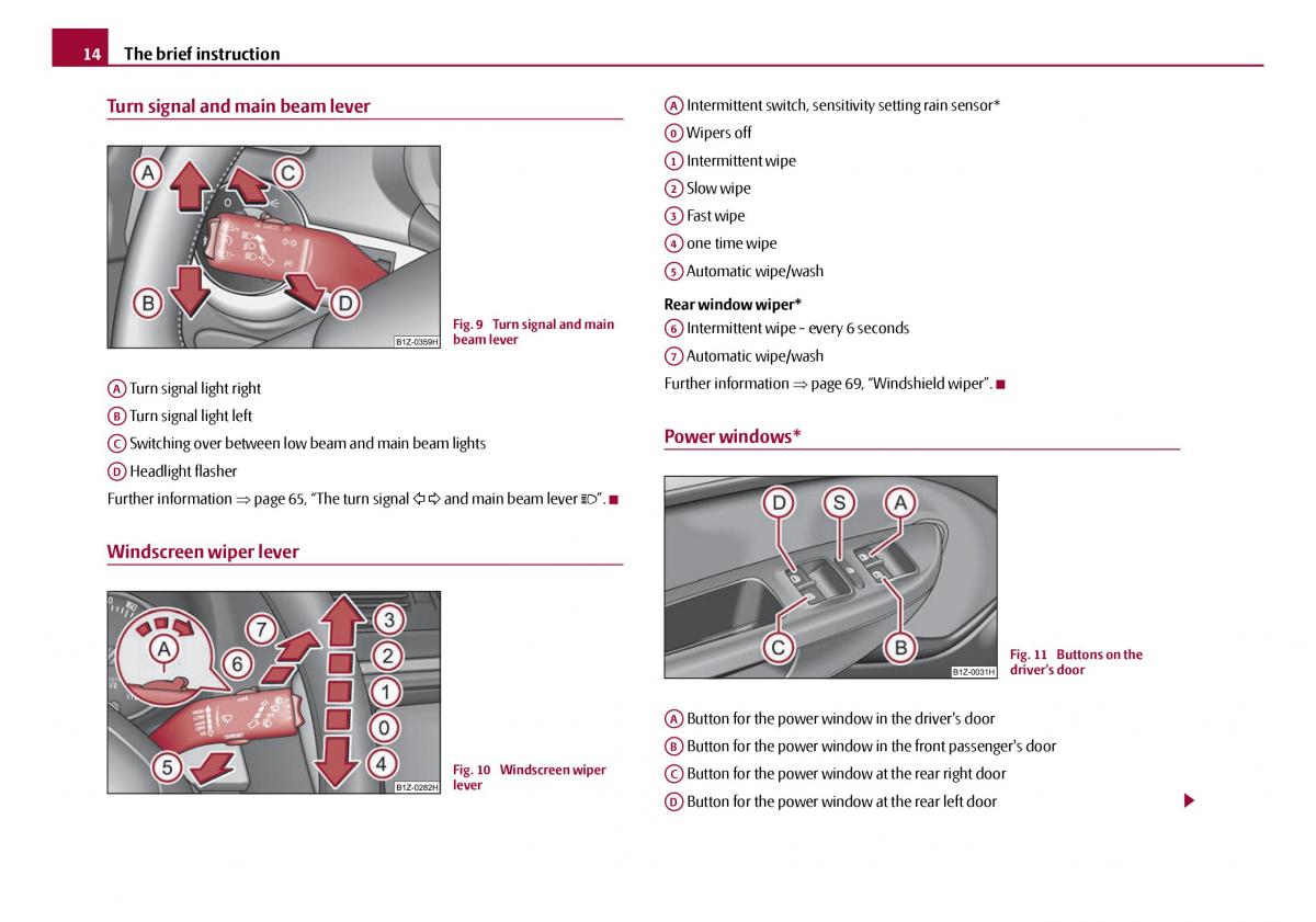 Skoda Octavia I 1 owners manual / page 15