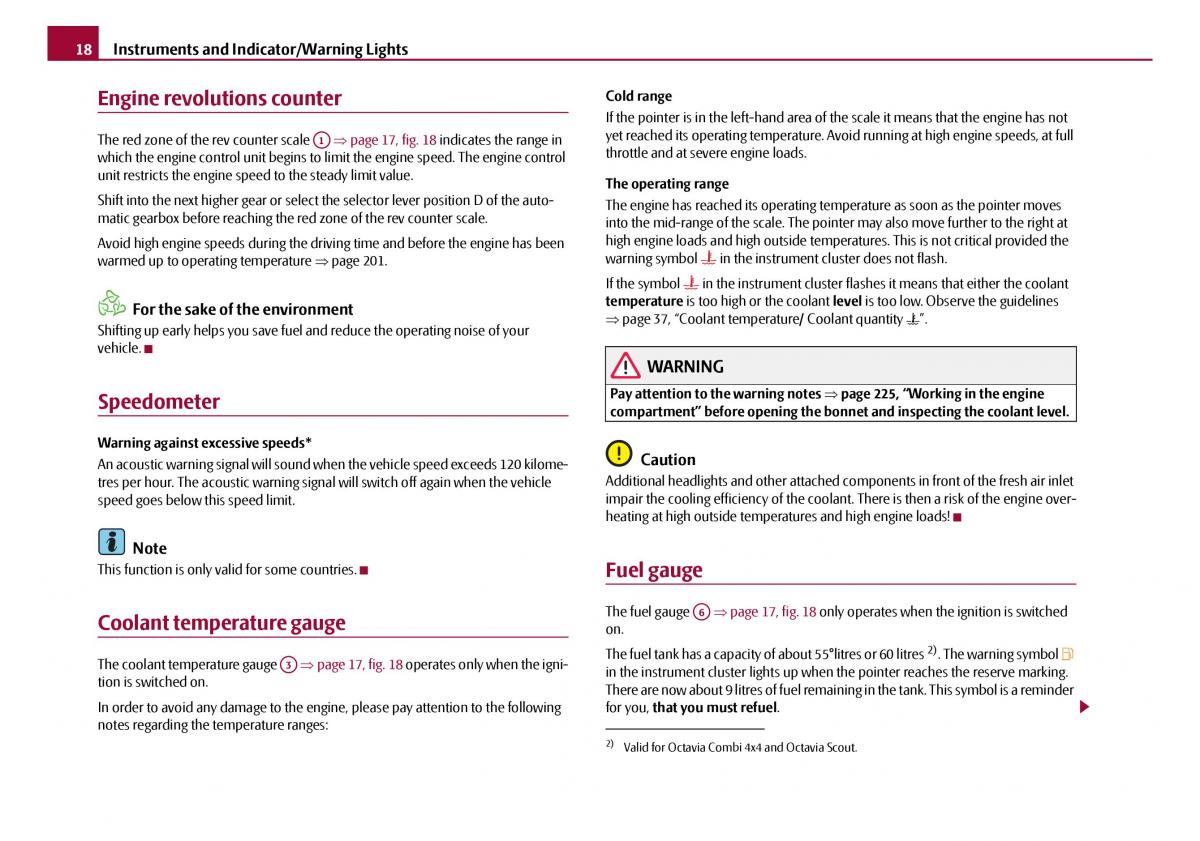 Skoda Octavia I 1 owners manual / page 19