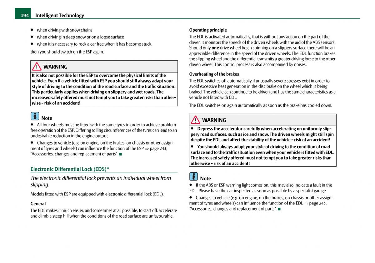 Skoda Octavia I 1 owners manual / page 195