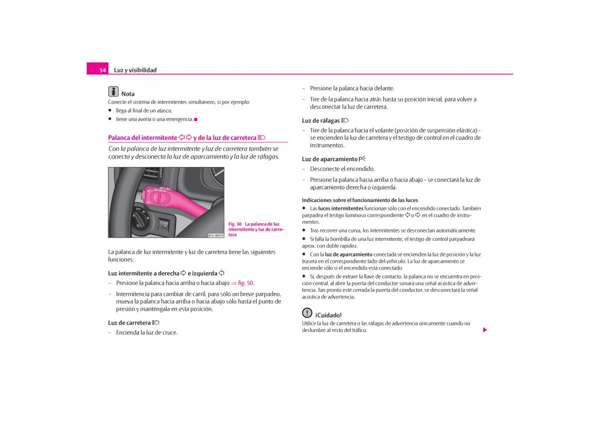 Skoda Octavia I 1 manual del propietario / page 55