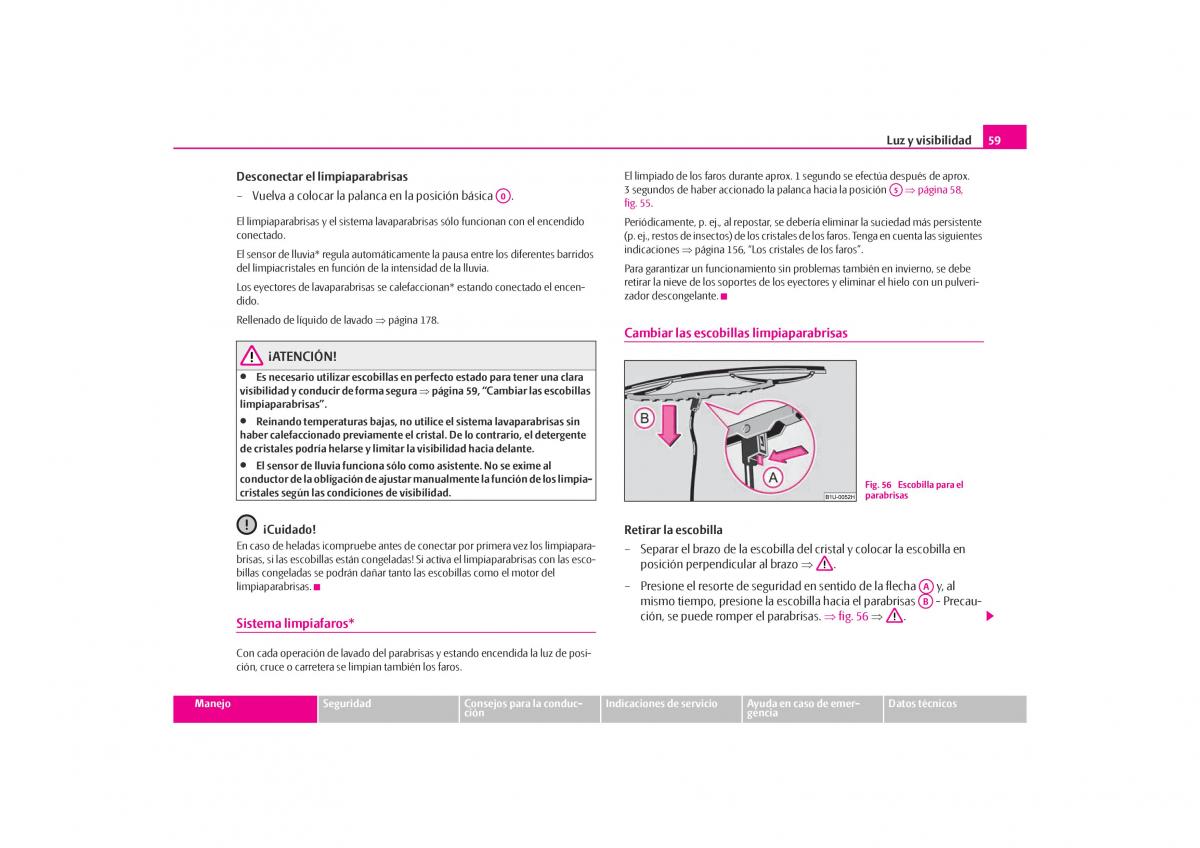 Skoda Octavia I 1 manual del propietario / page 60