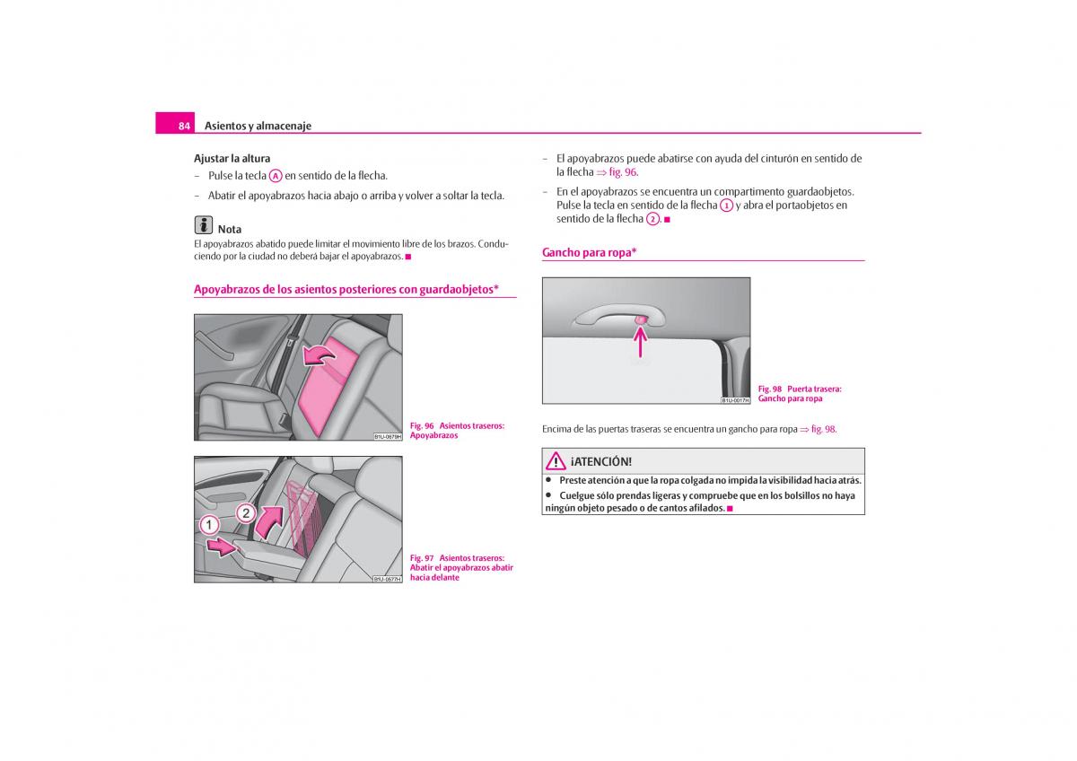 Skoda Octavia I 1 manual del propietario / page 85