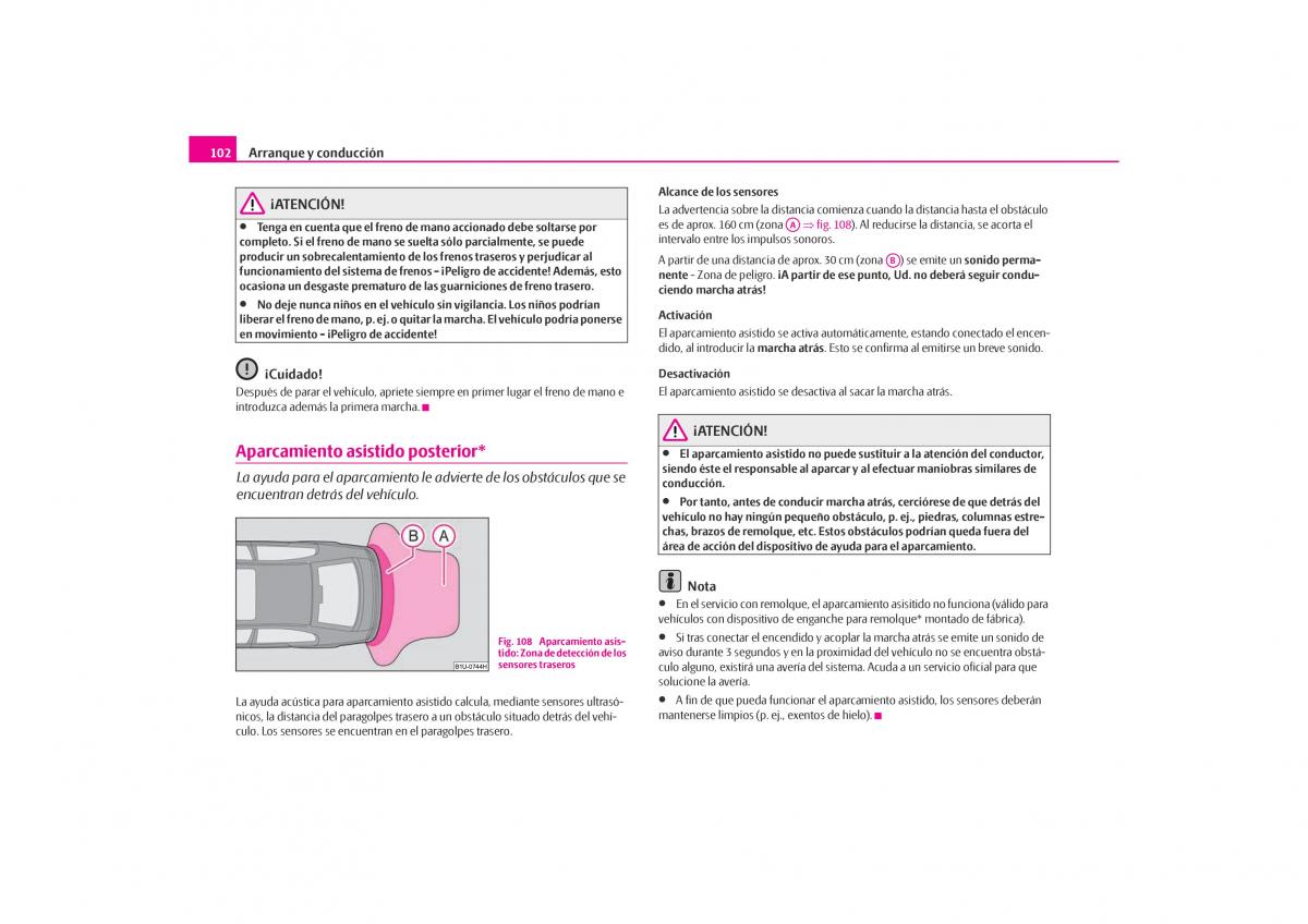 Skoda Octavia I 1 manual del propietario / page 103