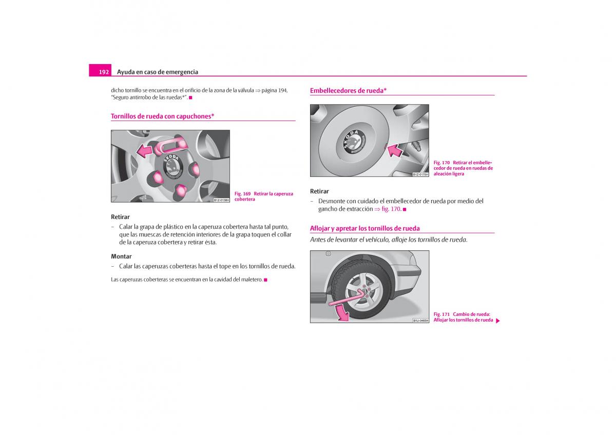 Skoda Octavia I 1 manual del propietario / page 193