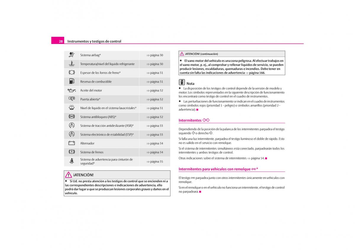 Skoda Octavia I 1 manual del propietario / page 29