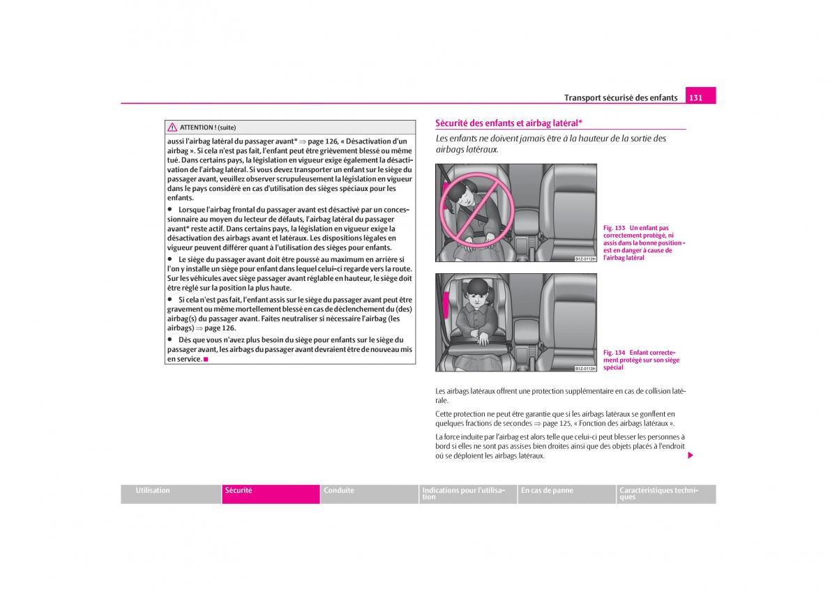 Skoda Octavia I 1 manuel du proprietaire / page 132