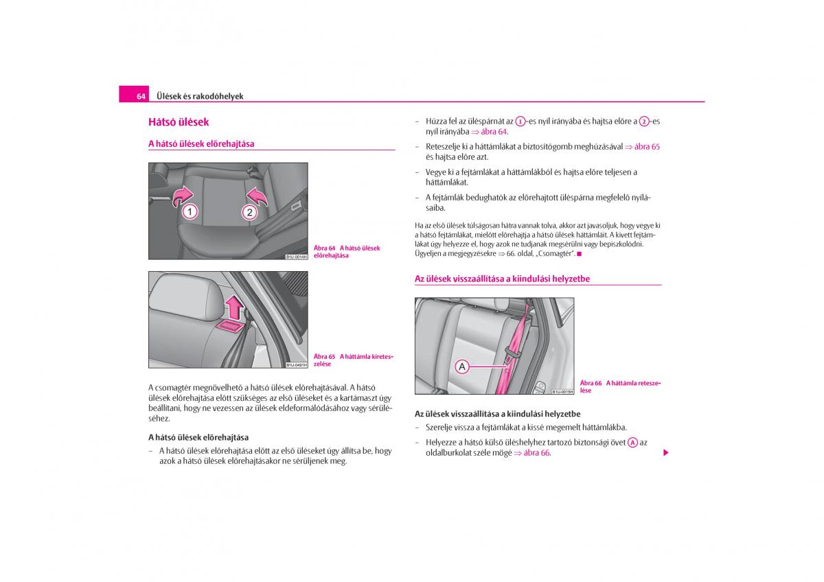 Skoda Octavia I 1 Kezelesi utmutato / page 65