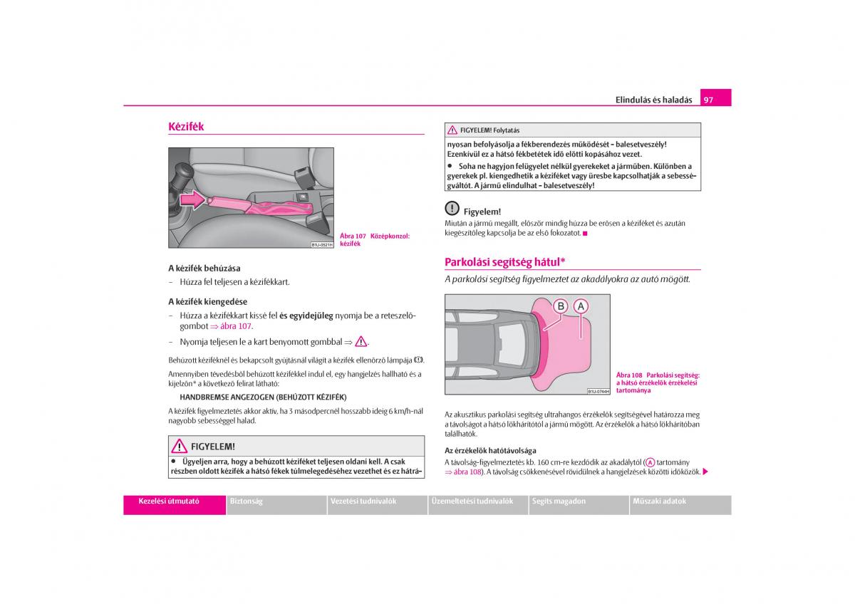 Skoda Octavia I 1 Kezelesi utmutato / page 98