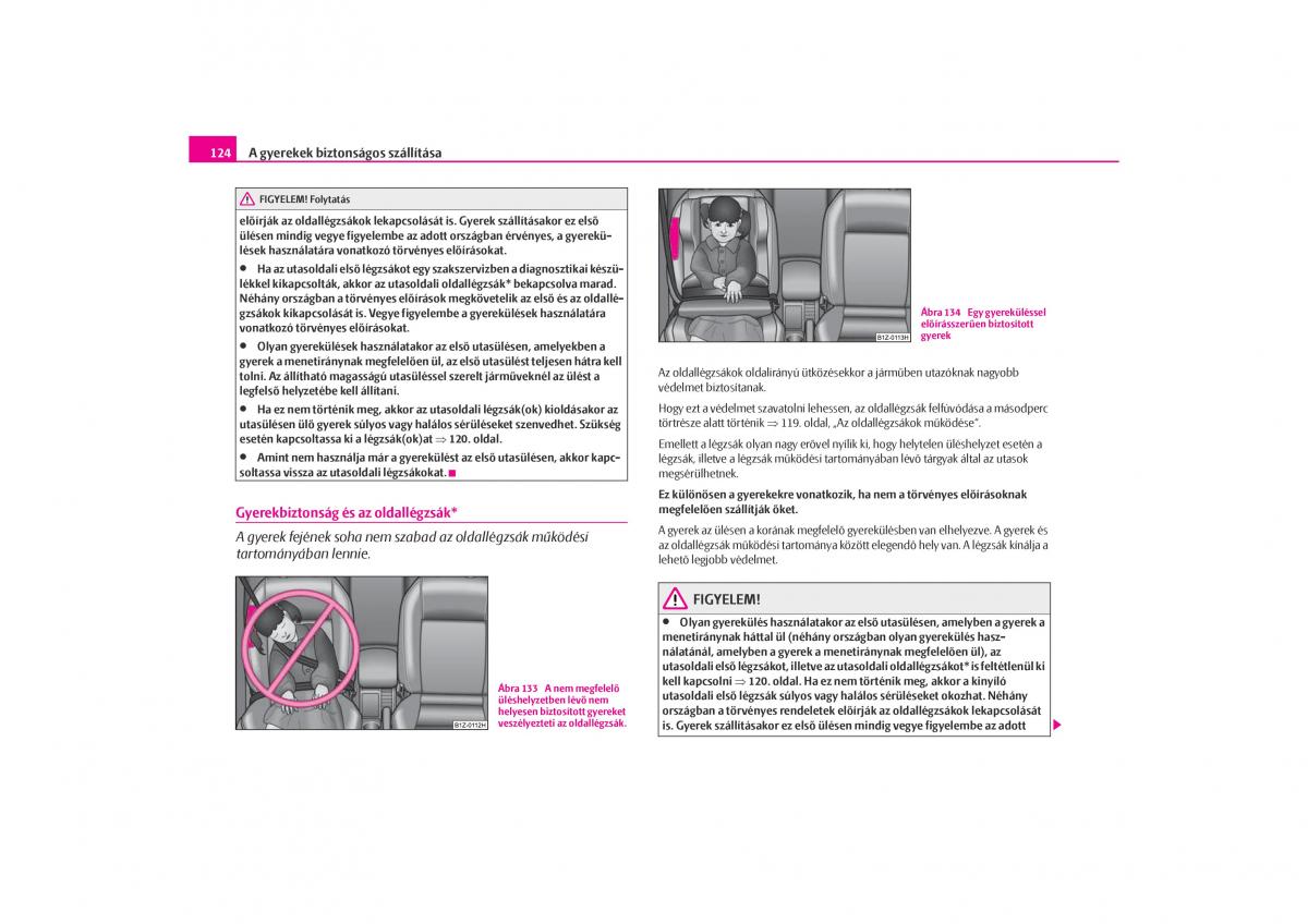 Skoda Octavia I 1 Kezelesi utmutato / page 125