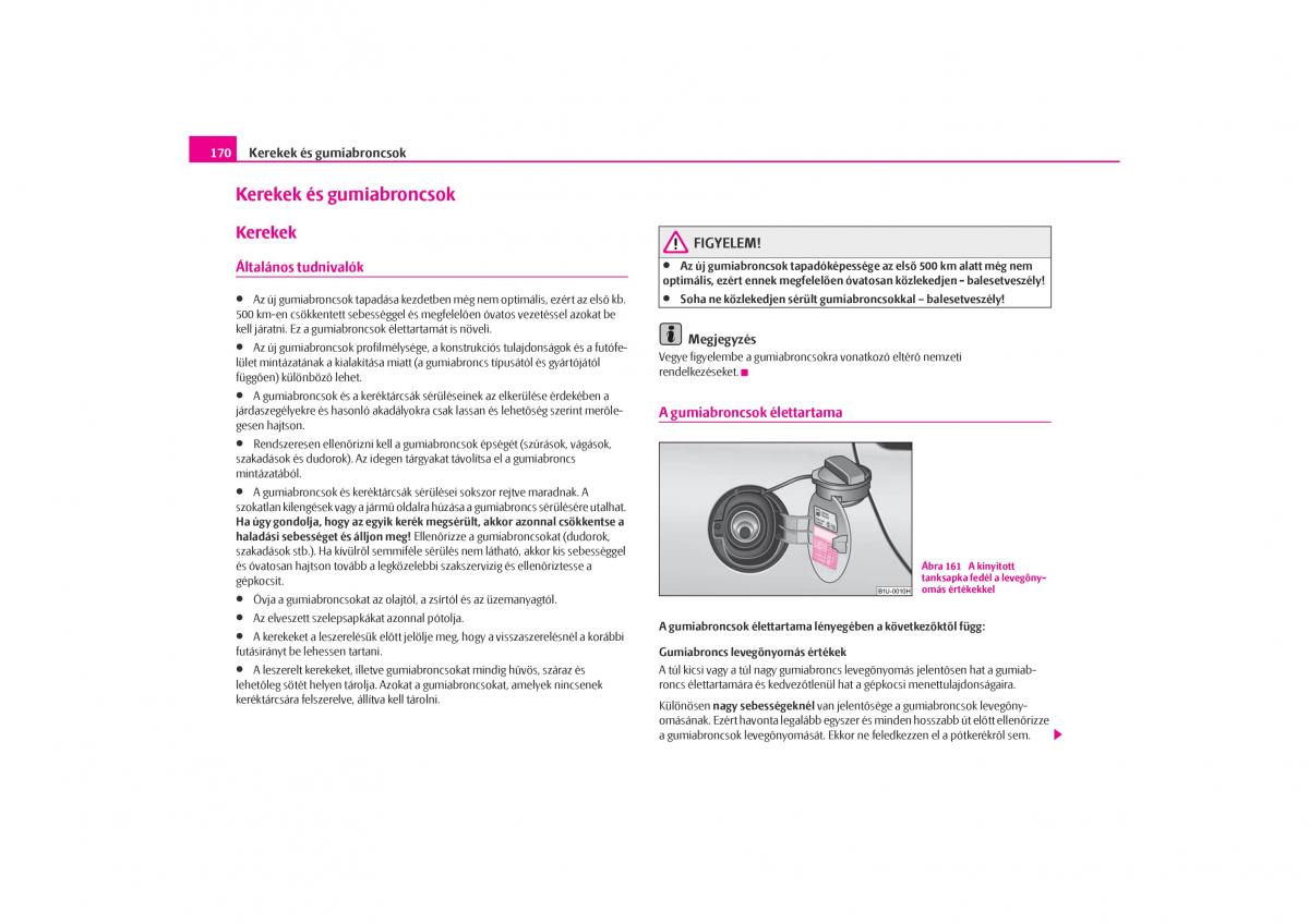 Skoda Octavia I 1 Kezelesi utmutato / page 171