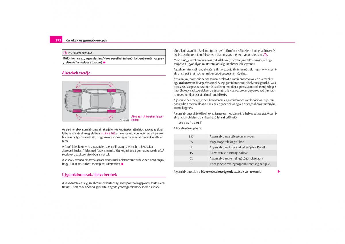 Skoda Octavia I 1 Kezelesi utmutato / page 173